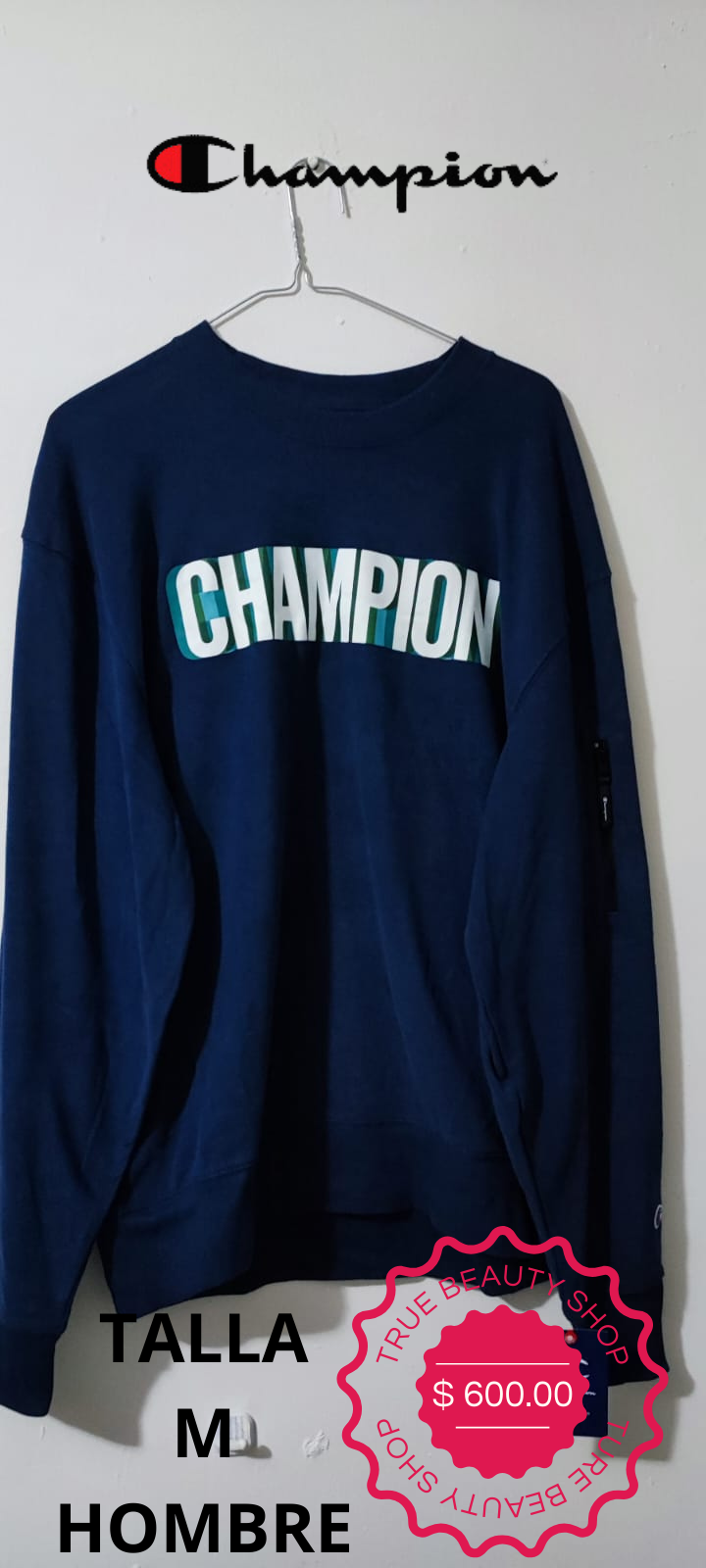 SUDADERA LOGO CHAMPION