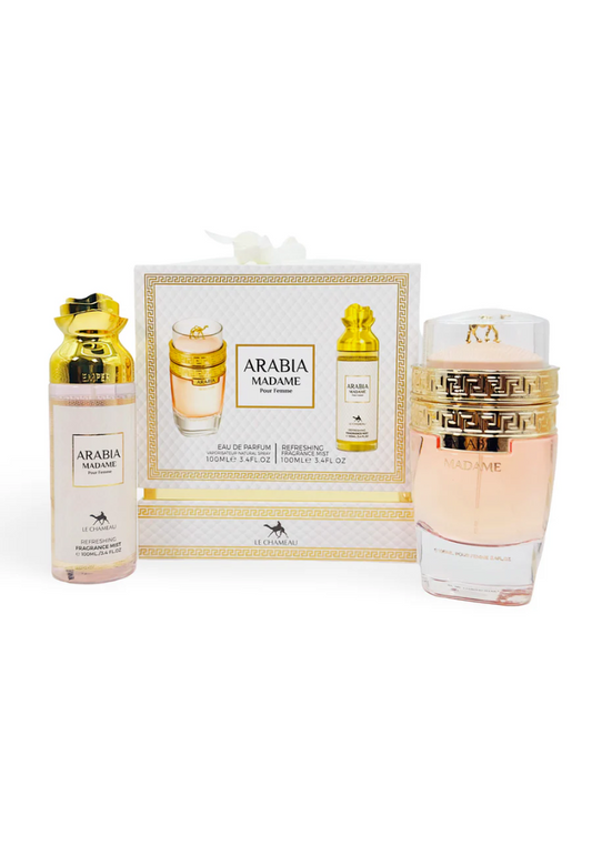 ARABIA MADAME EDP 100ML SET DE 2 PIEZAS BY LE CHAMEAU