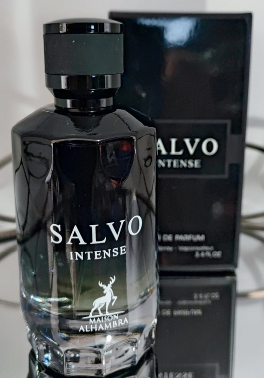 SALVO INTENSE EDP 100ML MEN BY MAISON ALHAMBRA ( INSPIRACION SAUVAGE )