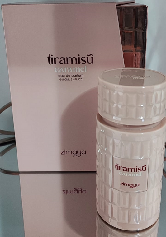 TIRAMISU CARAMEL WOMEN EDP 100ML BY ZIMAYA ( BIANCO LATTE )