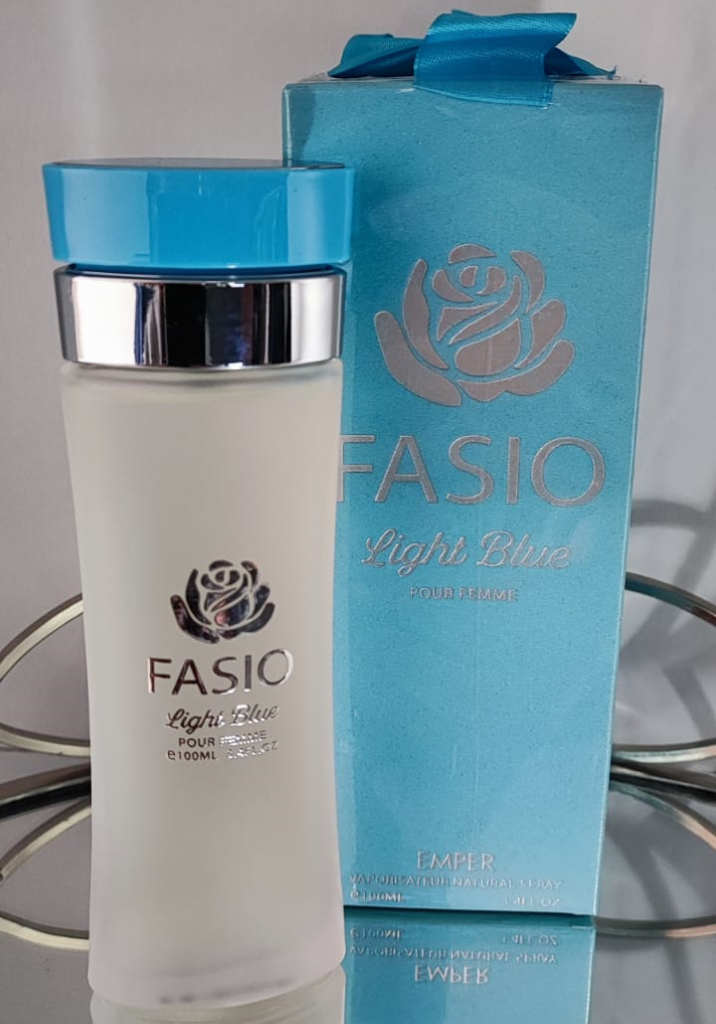 FASIO LIGHT BLUE WOMEN EDT 100 ML BY EMPER ( LIGHT BLUE )