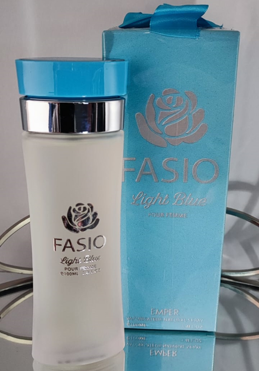 FASIO LIGHT BLUE WOMEN EDT 100 ML BY EMPER ( LIGHT BLUE )