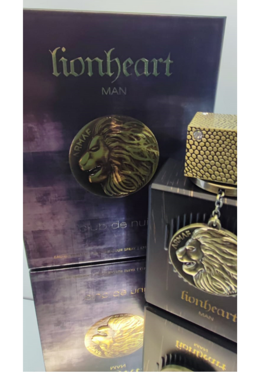 CLUB DE NUIT LIONHEART MAN EDP 100ML BY ARMAF (LE MALE ELIXIR JPG)