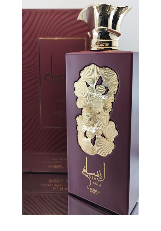ANSAAM GOLD UNISEX EDP 100ML BY LATTAFA (ORIANA PARFUMS)