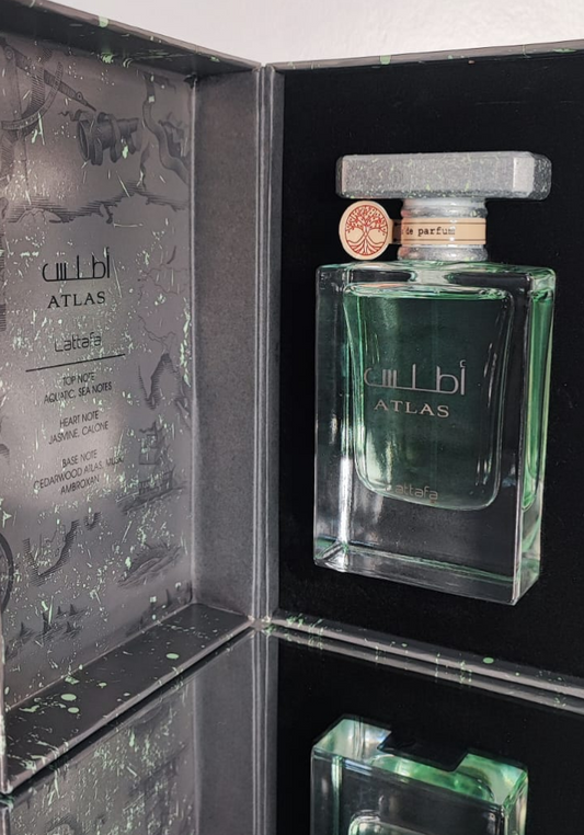 ATLAS EDP 55ML FOR MAN/WOMAN BY LATTAFA y DECANT ( MEGAMARE )