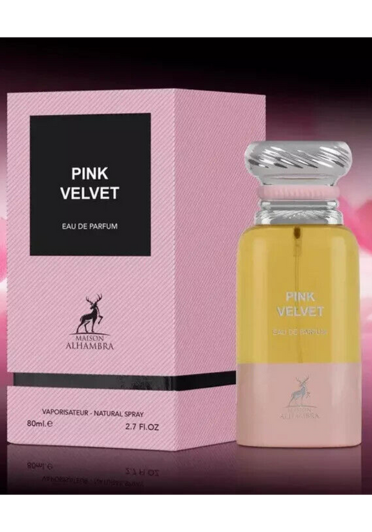 PINK VELVET WOMEN EDP 80ML BY MAISON ALHAMBRA